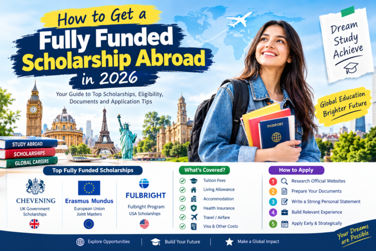 How to Get a Fully Funded Scholarship Abroad in 2026